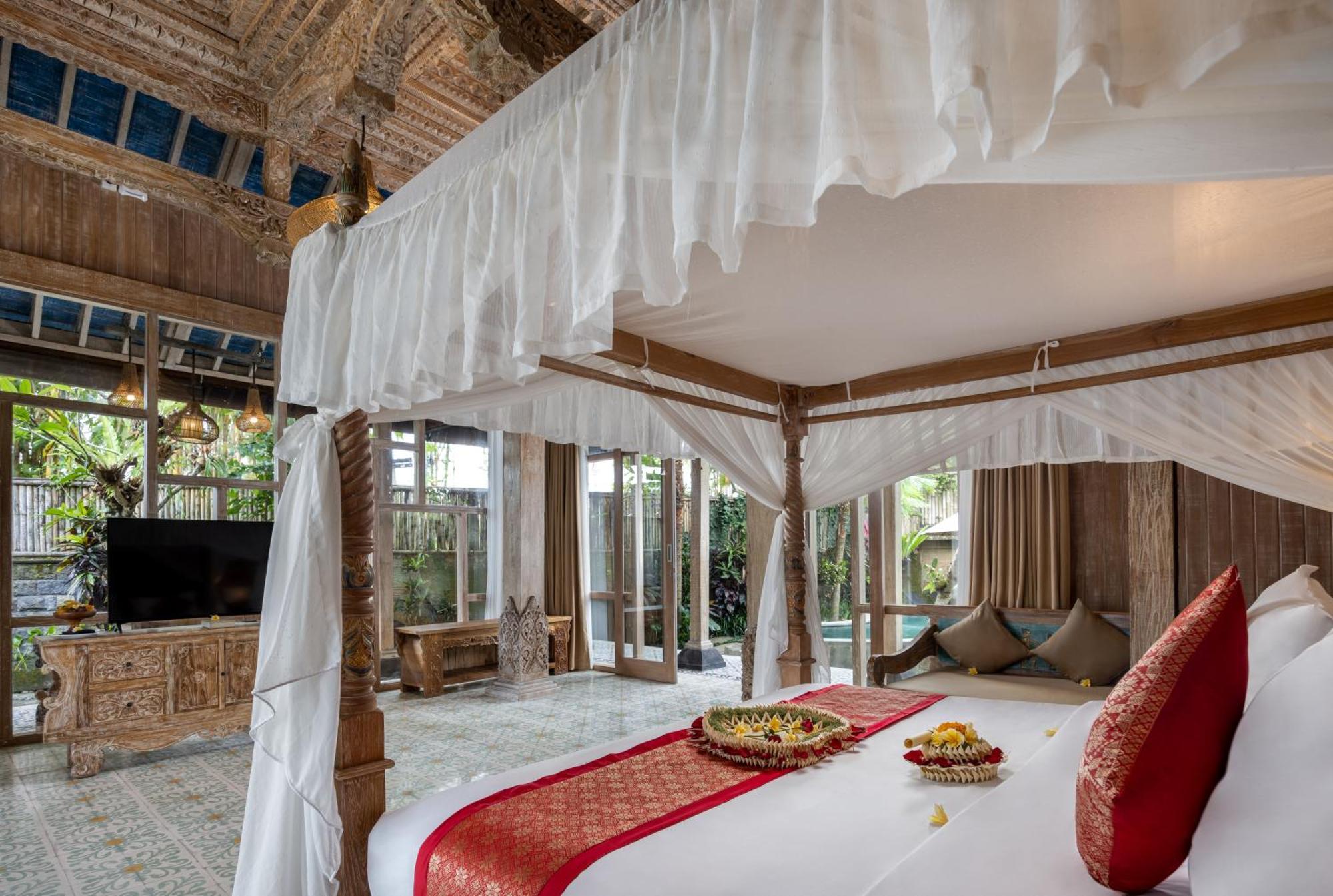 Wooden Ganeca Villas By Pramana Villas Ubud  Luaran gambar